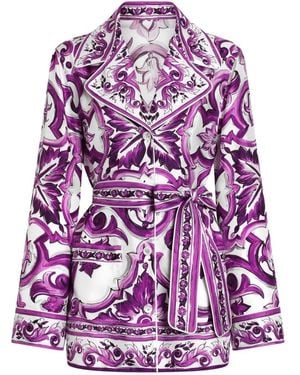 Dolce & Gabbana Blazers - Purple