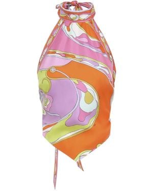 PUCCI Sleeveless Tops - Rosa