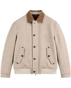 Fay Bomber Jackets - Natural
