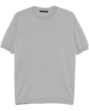 Low Brand Round-Neck Knitwear - Grijs