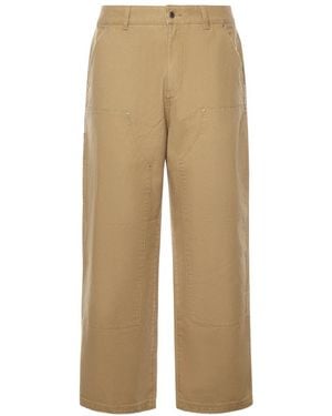 Represent Wide Trousers - Natural