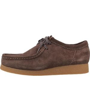 Clarks Laced Shoes - Marron