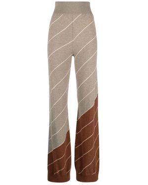 Stella McCartney Wide Trousers - Brown