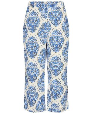 Soya Concept Straight Trousers - Bleu