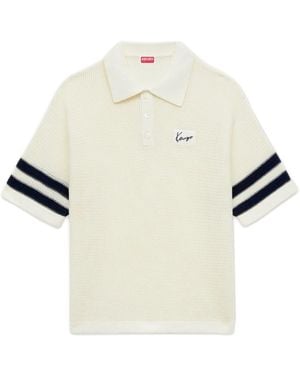 KENZO Polo Shirts - Natural