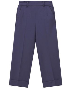 Windsor. Straight Trousers - Blue