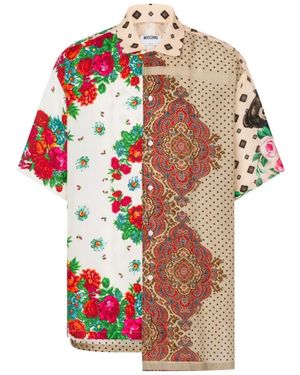 Moschino Short Sleeve Shirts - Red