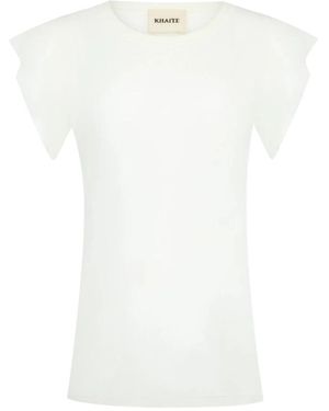 KHAITE T-Shirts - Blanco