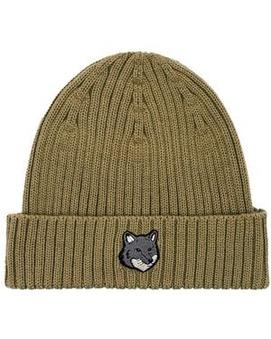 Maison Kitsuné Beanies - Verde