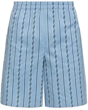 Versace Casual Shorts - Azul