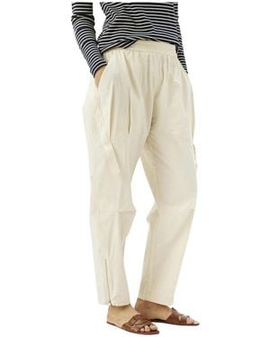 iN FRONT Slim-Fit Trousers - Natural