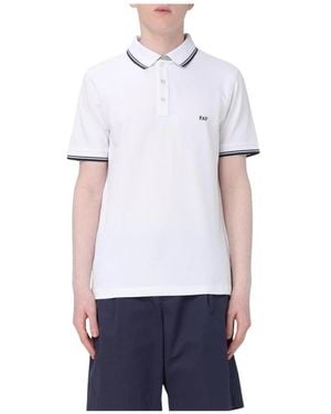 Fay Polo Shirts - White