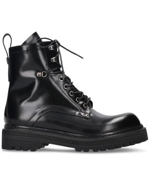 Premiata Lace-Up Boots - Black