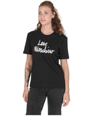 Love Moschino T-Shirts - Black