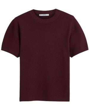 Summum Round-Neck Knitwear - Violet