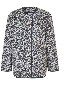 Lolly's Laundry Gepolsterte leopardenmuster jacke lilyll - Schwarz