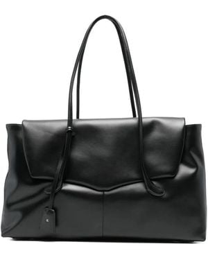 Low Classic Tote Bags - Black