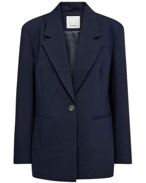 co'couture Jassen ,Blauw ,Polyester Mava Cc Power Blazer