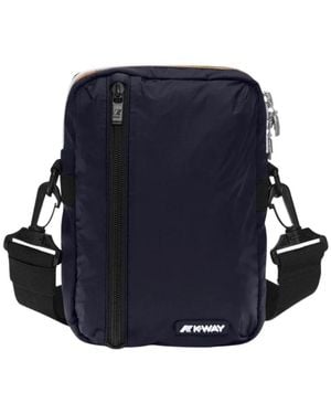 K-Way Messenger Bags - Blue
