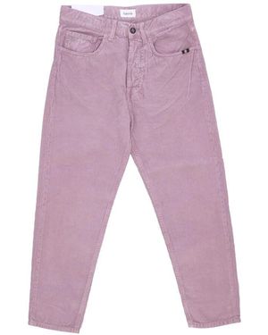 AMISH Loose-Fit Jeans - Red