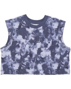 Nike Sleeveless Tops - Blue