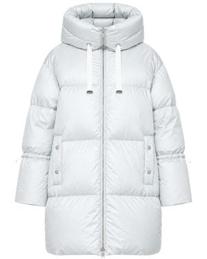 Moorer Justine Long Jacket - Blau