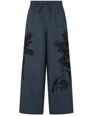 P.A.R.O.S.H. Wide Trousers - Bleu