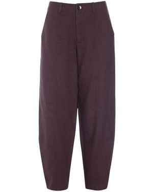 Bitte Kai Rand Tapered Trousers - Purple