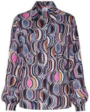 DESOTO Lisa Bluse - Blau