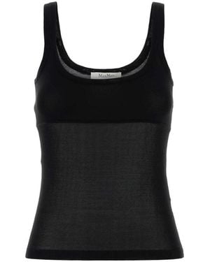 Max Mara Sleeveless Tops - Negro