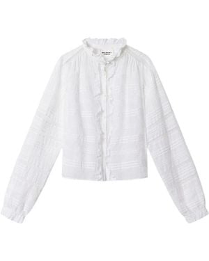 Isabel Marant Overhemden ,Wit ,Katoen Peline Blouse