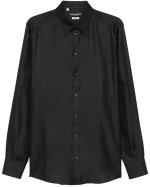 Dolce & Gabbana Formal Shirts - Negro