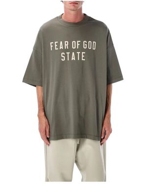 Fear Of God T-Shirts - Green