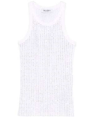 The Attico Sleeveless Tops - White