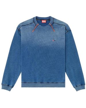 DIESEL Sweatshirts - Blue