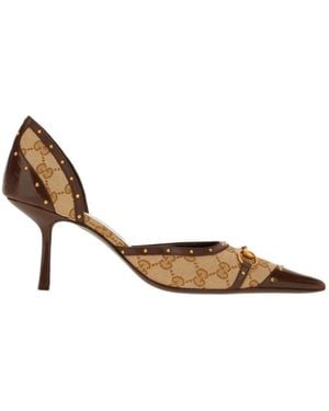 Gucci Savoy Pump - Braun
