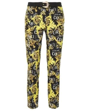Versace Jeans Couture Slim-Fit Trousers - Giallo