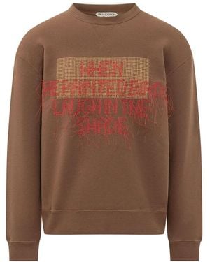 JW Anderson Sweatshirts - Brown