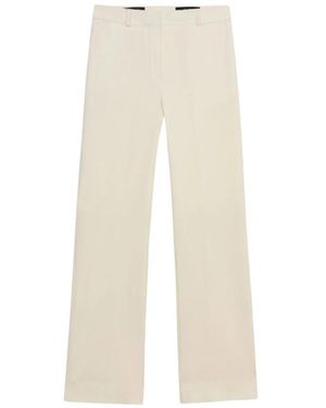 Brooks Brothers Straight Trousers - Natural