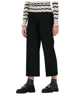 Just Female Weite Schwarze Hose