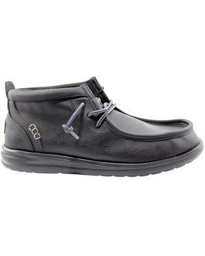 HEYDUDE Lace-Up Boots - Negro