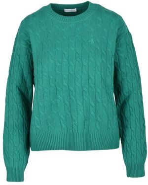 Ballantyne Round-Neck Knitwear - Verde