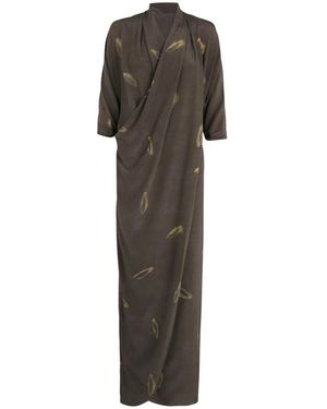 Cortana Wrap Dresses - Gris