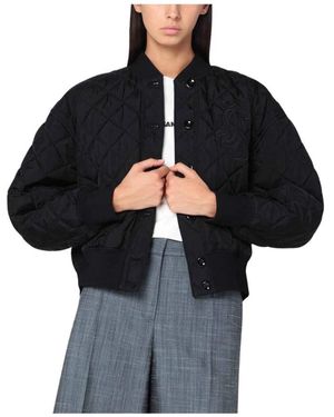 Jil Sander Bomber Jackets - Black