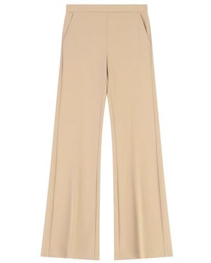 Imperial Broeken ,Bruin ,Pantalone A Zampa - Naturel