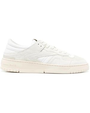 Date Schoenen ,Wit ,Leer Torneo Collar Natural