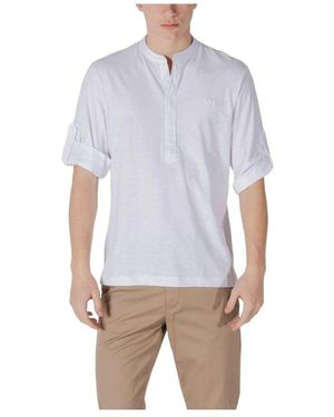 Antony Morato Short Sleeve Shirts - Bleu