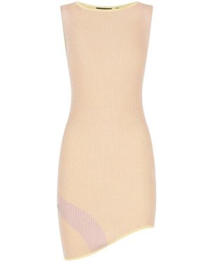 Gcds Knitted Dresses - Natural