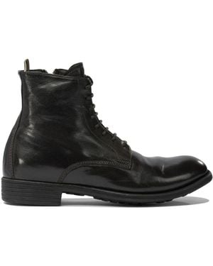 Officine Creative Lace-Up Boots - Black