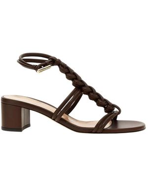 Gianvito Rossi High Heel Sandals - Brown